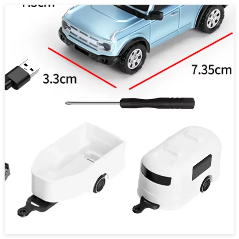 WLtoys RC Cars 1:64 Mini 6405 HD Camera RC Racing Car Toy 120° Wide Angle 2.4G 720P Single Antenna Mobile APP Control Dual