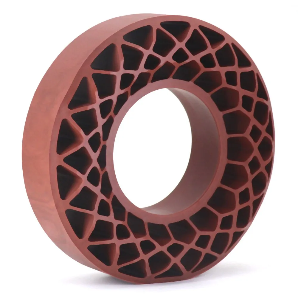 Para 1/10 de escalada de controle remoto traxxas trx4 scx10 capra tf2 gen8 rgt yikong d90 ultra-macio inserção de borracha de silicone de 1.0 polegadas para