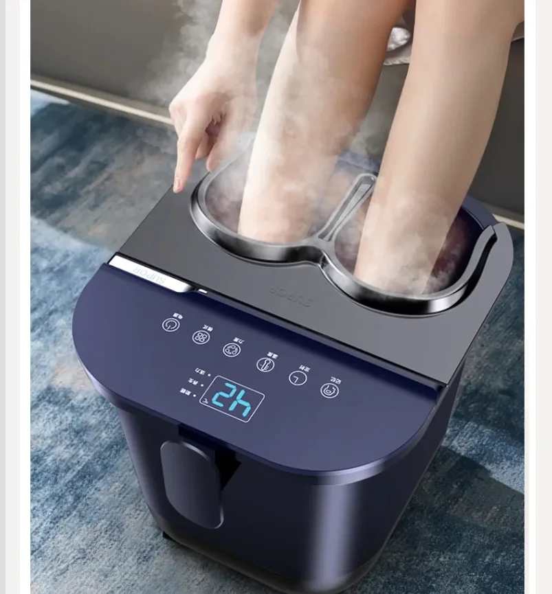 220V SUPOR Electric Foot Bath Tub with Heating Constant Temperature and Massage Automatic Deep Foot Spa Machine WCW