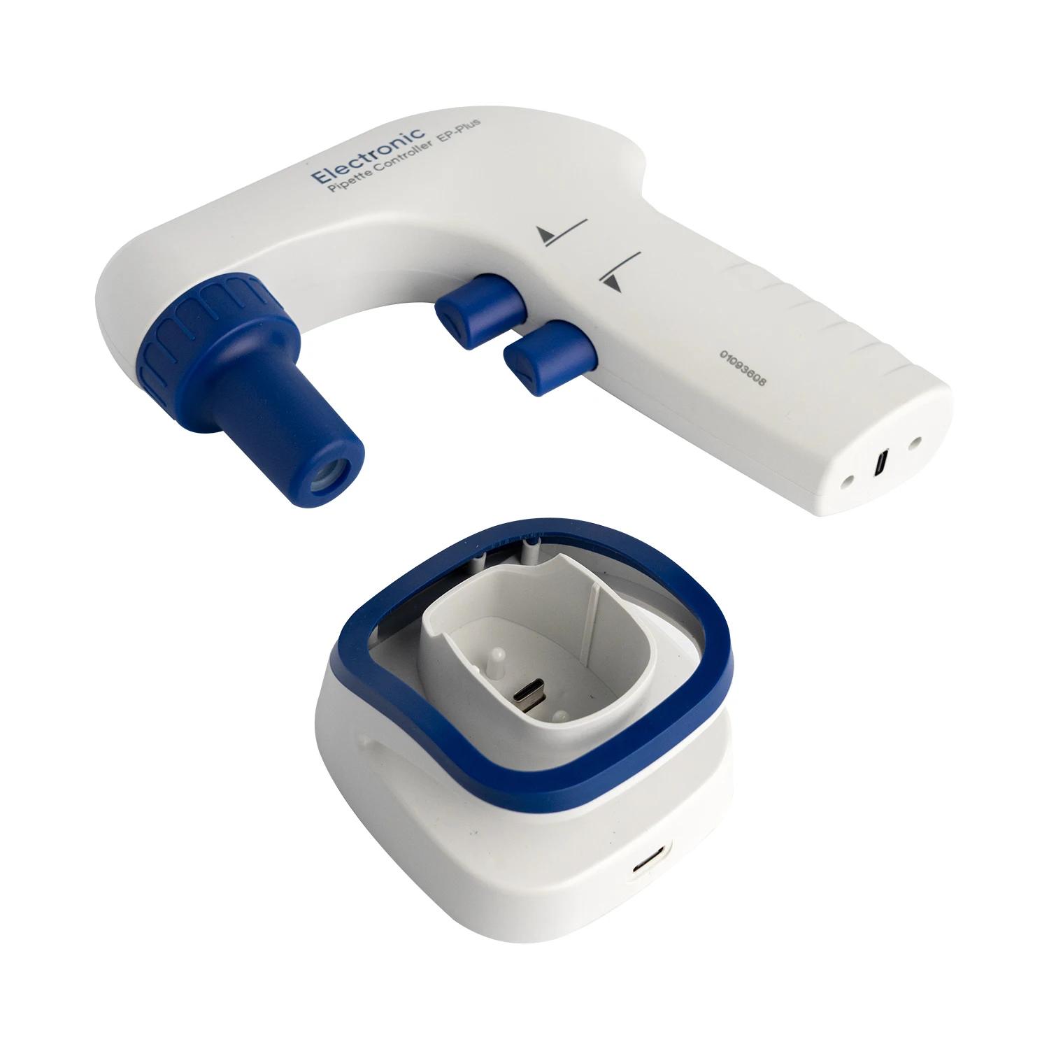 Bomba de pipeta eletrônica motorizada automática de laboratório, controlador de pipeta de 0,1-100ml