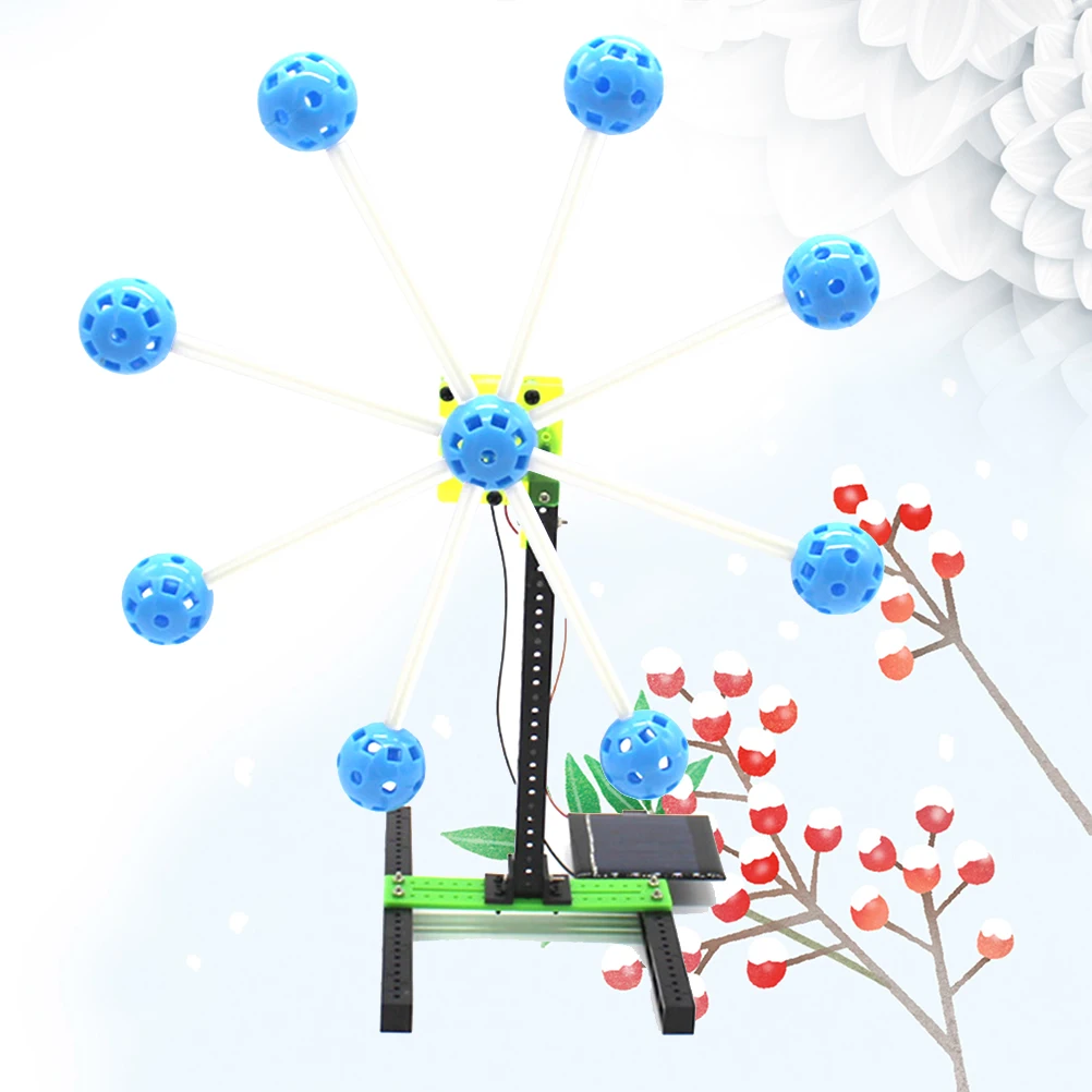 Roda gigante solar conjunto experimental brinquedo de imaginação das crianças artesanal montado desenvolvimento intelectual diy
