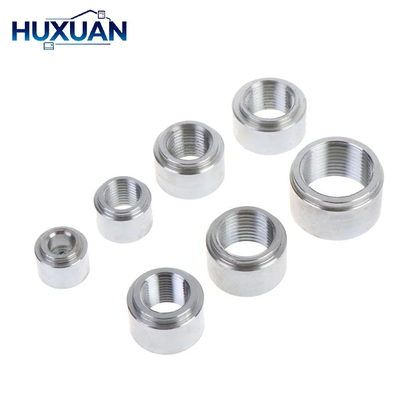 1Pc 1/8 1/4 3/8 1/2 3/4 M16X1.5 M18X1.5 Female Thread Weld On Bung Aluminum Female Weld On Fitting Bung Hose Adapter