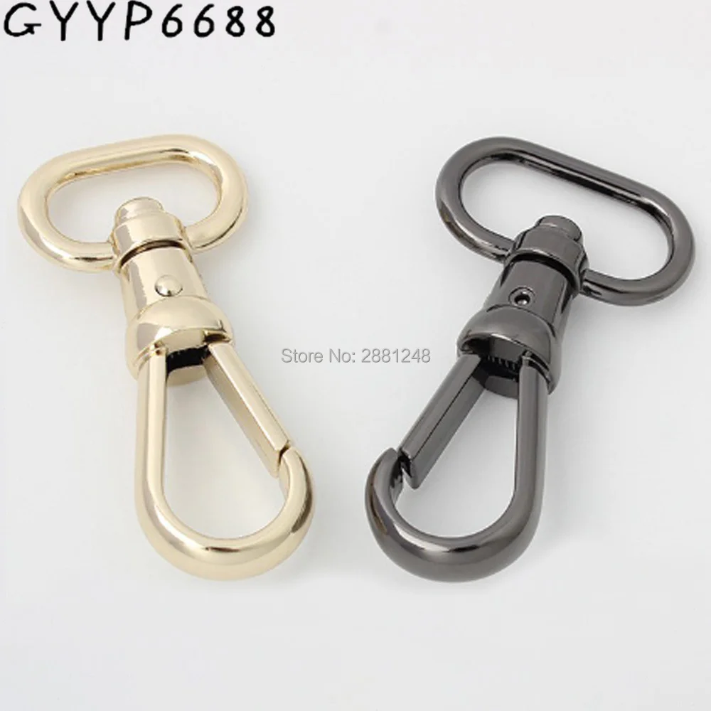 

10-50pcs 20mm 25mm High quality tone trigger snap hook bag clasp diy metal clip swivel dog leash hardware Bags accessories