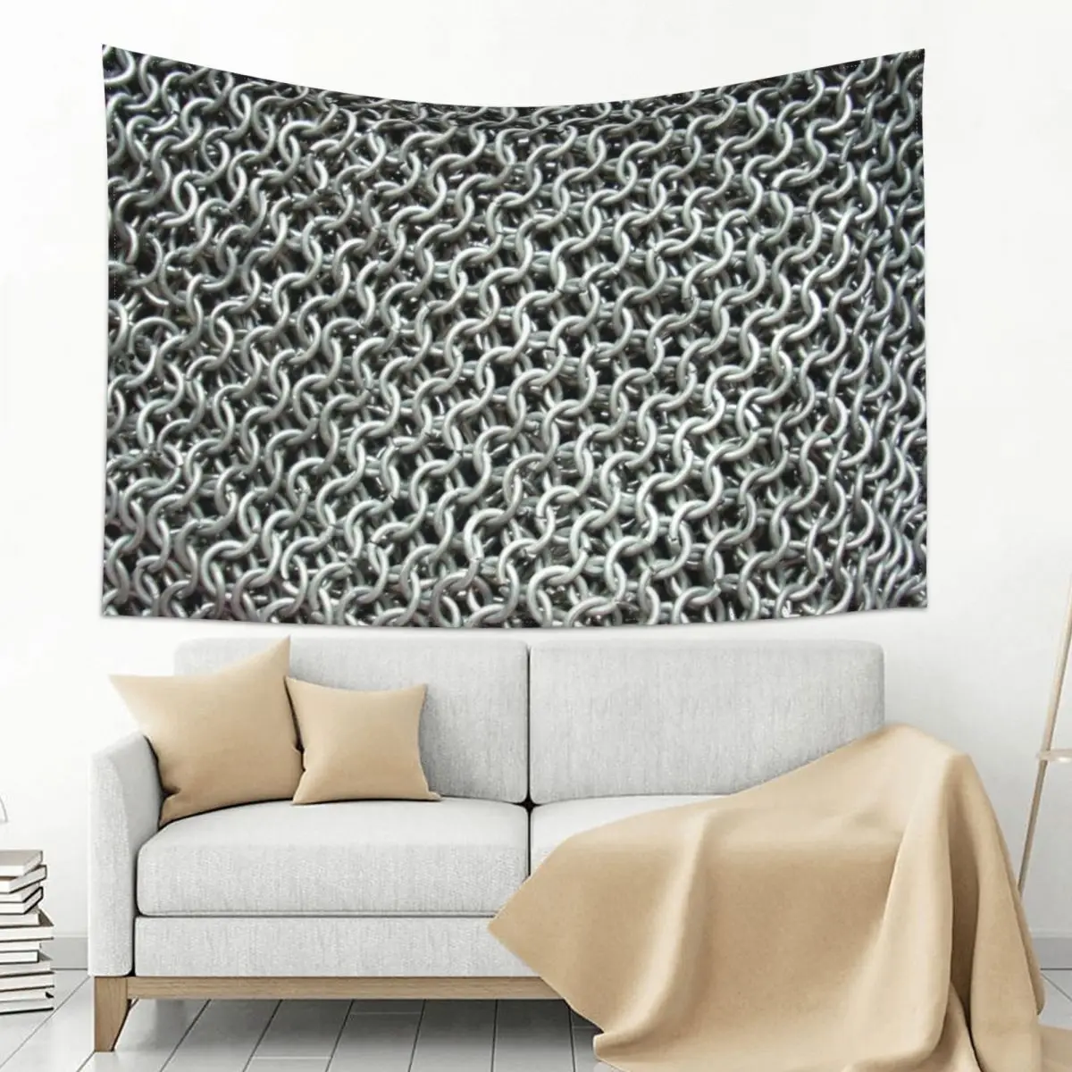 

Chain mail texture Tapestry