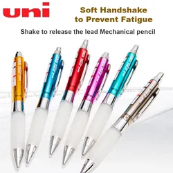 Uni Alpha-Gel Shaker Mechanical Pencil Prevent Fatigue Slightly Firm Grip, 0.5mm Lead, Lightweight Aesthetically School Supplies