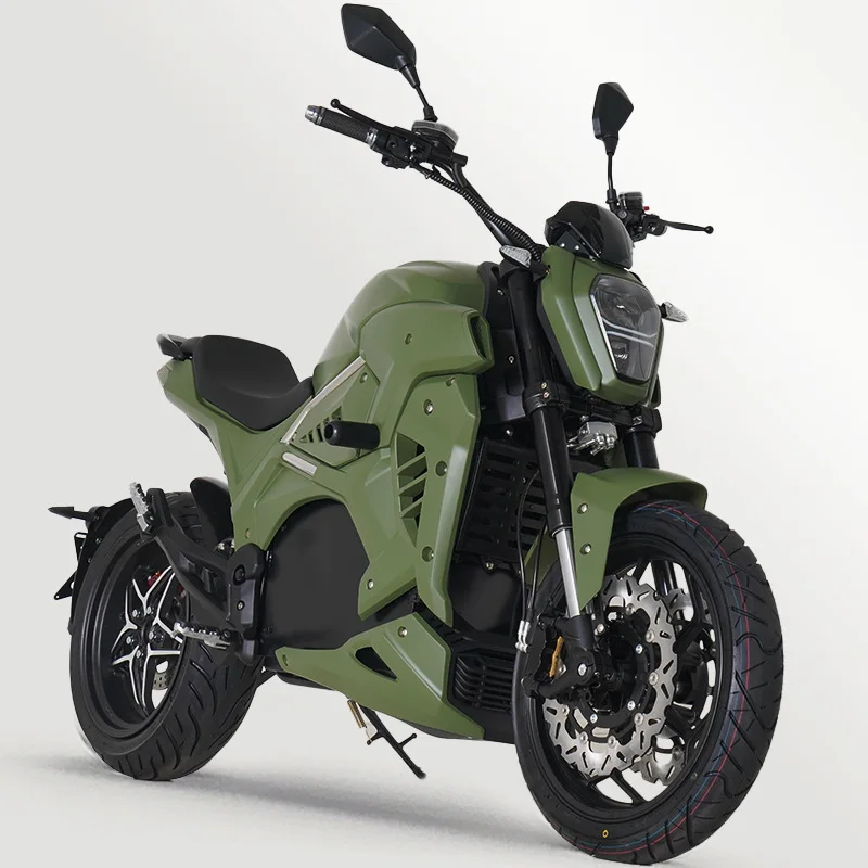 Электрический мотоцикл, большой спортивный автомобиль для взрослых, мощный электрический велосипед, длительный срок службы батареи, электронный велосипед