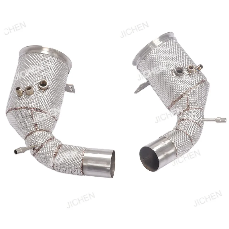 

Для прямой трубы из нержавеющей стали 304 2019-2021 Porsche 911 (992) 3,0T Catback, система водосточной трубы, выпускной коллектор