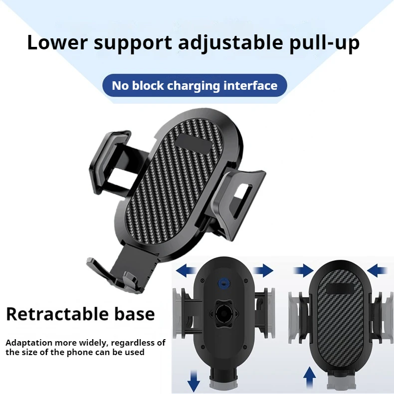 Car Phone Holder For Mazda CX-5 CX 5 2017 2018-2023 CX-8 CX 8 2019 Mobile Phone Support Car Mounts Wireless Charging Accessories view 2