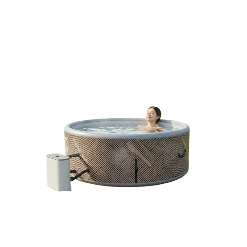 Hot Sale Inflatable Jacuzzi SPA Spa Pool Heated Surf Pool Bubble Health Pool Folding Courtyard