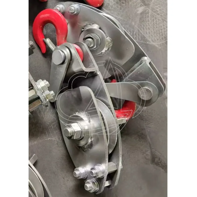 Electric Hammer Assisted Elevator Wire Rope Pay-off Tool Steel Cable Unwinder For Elevator Installation Construction