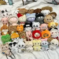 Kpop Idol 17 Doll Key Ring JEONGHAN JOSHUA S.COUPS JUN HOSHI WONWOO MINGYU THE8 Plush Doll Fanamde Animal Key Chains