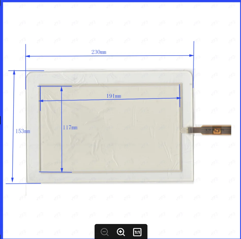 

ZhiYuSun New 170905 230*153mm Touch Screen Touch Panel Glass Replacement 230*153