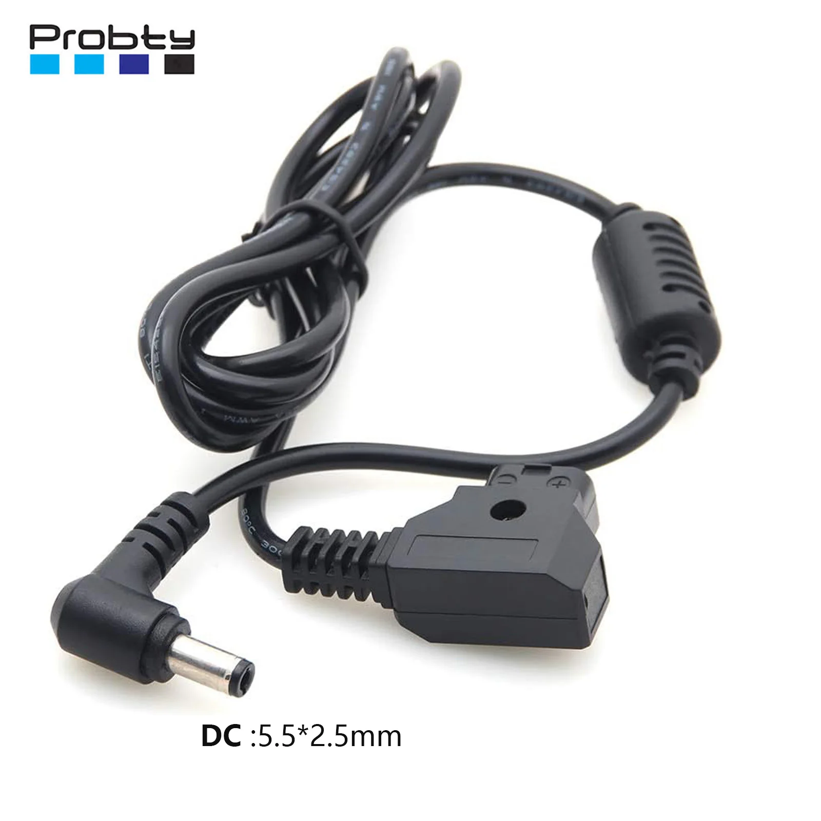 Kabel D-Tap męski do DC 5.5x2.5mm do zasilania DSLR Rig V-Mount Anton, monitora kamery, przewodu do oświetlenia wideo Led