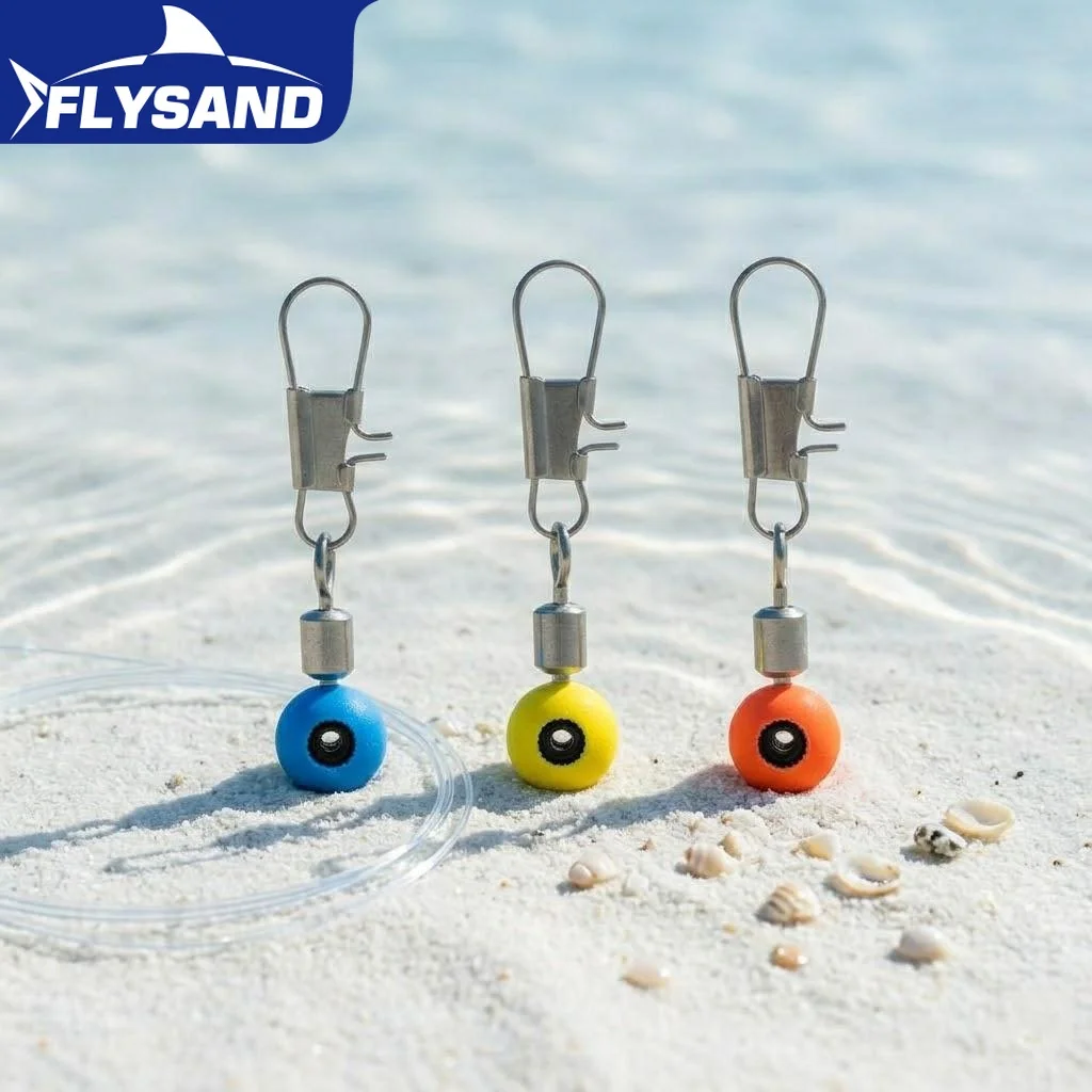 Fishing Swivels Snap Clip Connector 10Pcs Lure Hooks Interlock Shank Freshwater Saltwater Tackle Gear