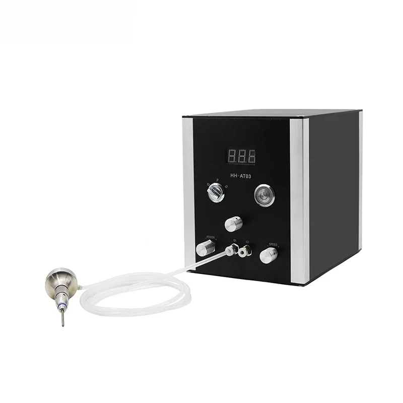 Jewelry Tools Pneumatic Engraving Machine Hand Making Tools Handpiece Double Head 100-240V Metal Engraving Machine LK-AT03