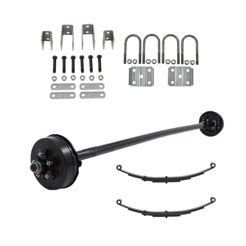 

Double Axle Trailer Axles And Parts Trailer Idler Hub Axle 7000 Lbs