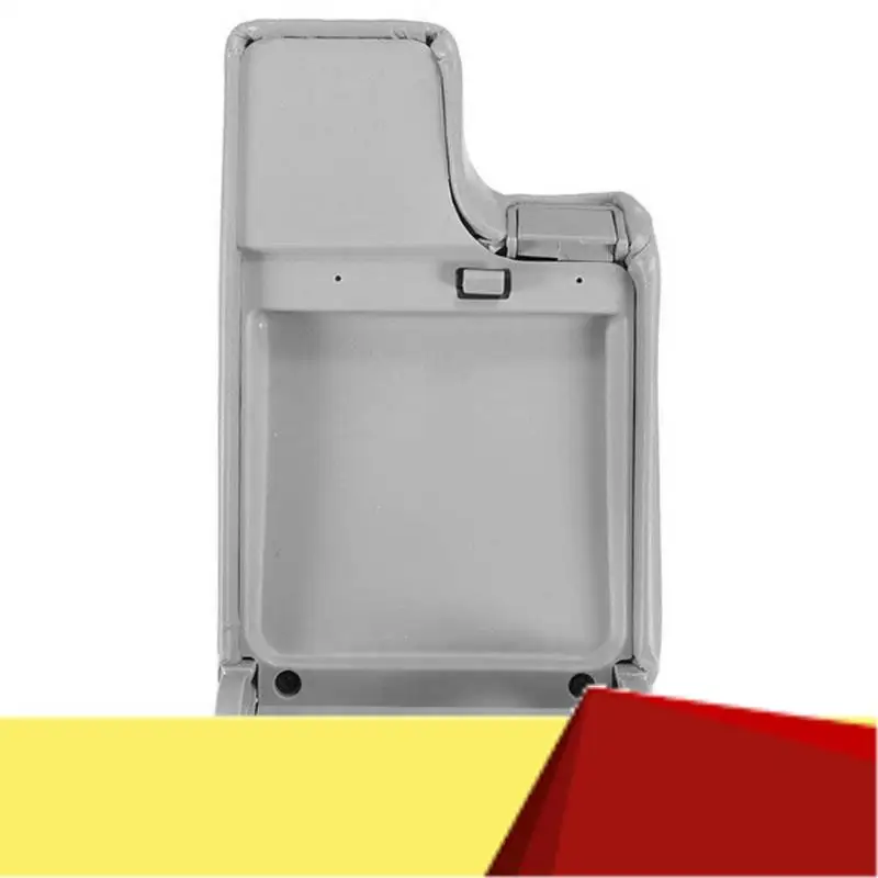 

For BMW E46 3 Series 1998-2006 Leather Armrest Cover Center Console Lid Gray-M53K