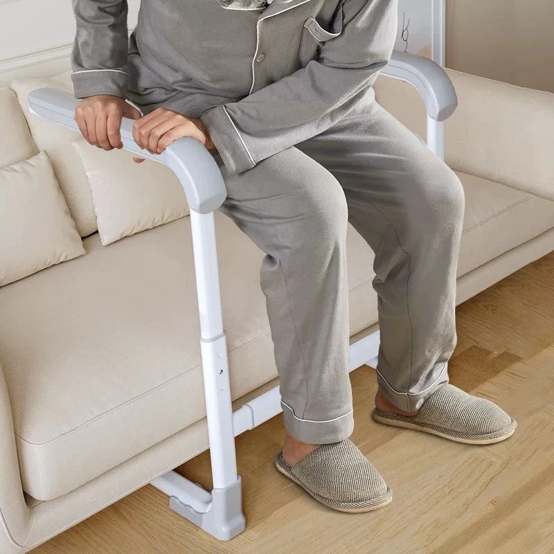 Height Adjustable Sofa Armrest Assist Rail Elderly Support Stand Anti-Slip Safety Grab Bar For Senior Bedside Couch Stand Up