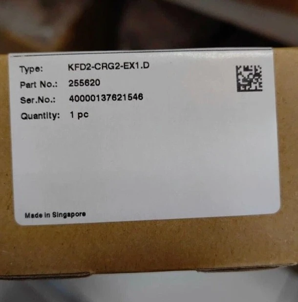 Brand New  KFD2-CRG2-Ex1.D KFD2-SCD2-EX2.LK  Safety Barrier Fast Delivery