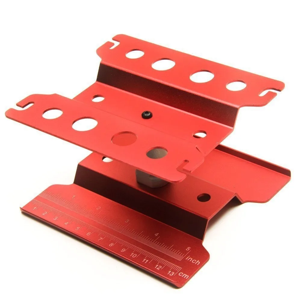 

Aluminum Alloy Repair Station 360 Degree Rotation Durable Assembly Platform RC Car Accessories for TRX-4 Axial SCX10 II