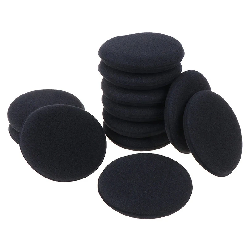 Black 5 Pieces Car Wax Sponge Cleaning Foam Applicator Dust Removal Care Polishing pad Car Cleaning Tools