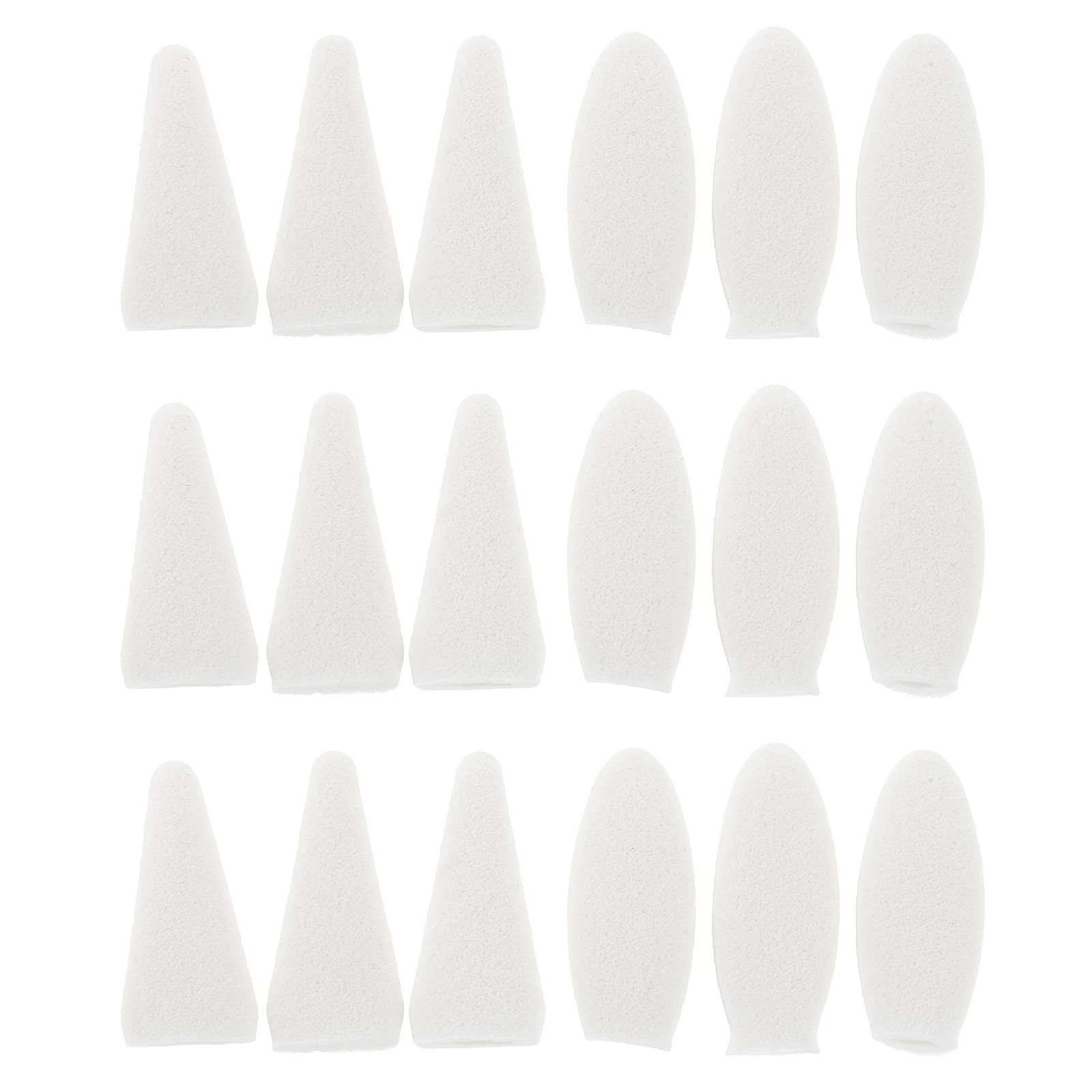 40Pcs Drawing Eraser Sponge Heads Replaceable Blending Tools for Sketching Precision Control Art Supplies Artists Use