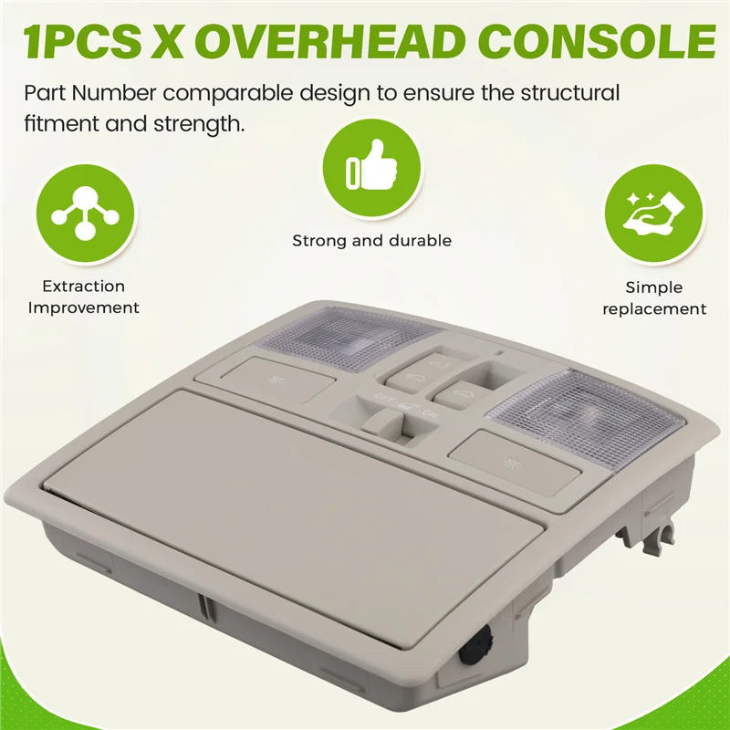 

Для Mazda 3 2010-2013 с переключателем люка, серая верхняя консоль с нижним освещением BCN8-69-970B-75 BCN869970B75-Boom