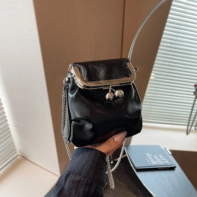 Modna koreańska moda Mini kwadratowa torba Vintage Streetwear Eleganckie torby Crossbody Casual Y2k Estetyczne torebki na ramię dla kobiet