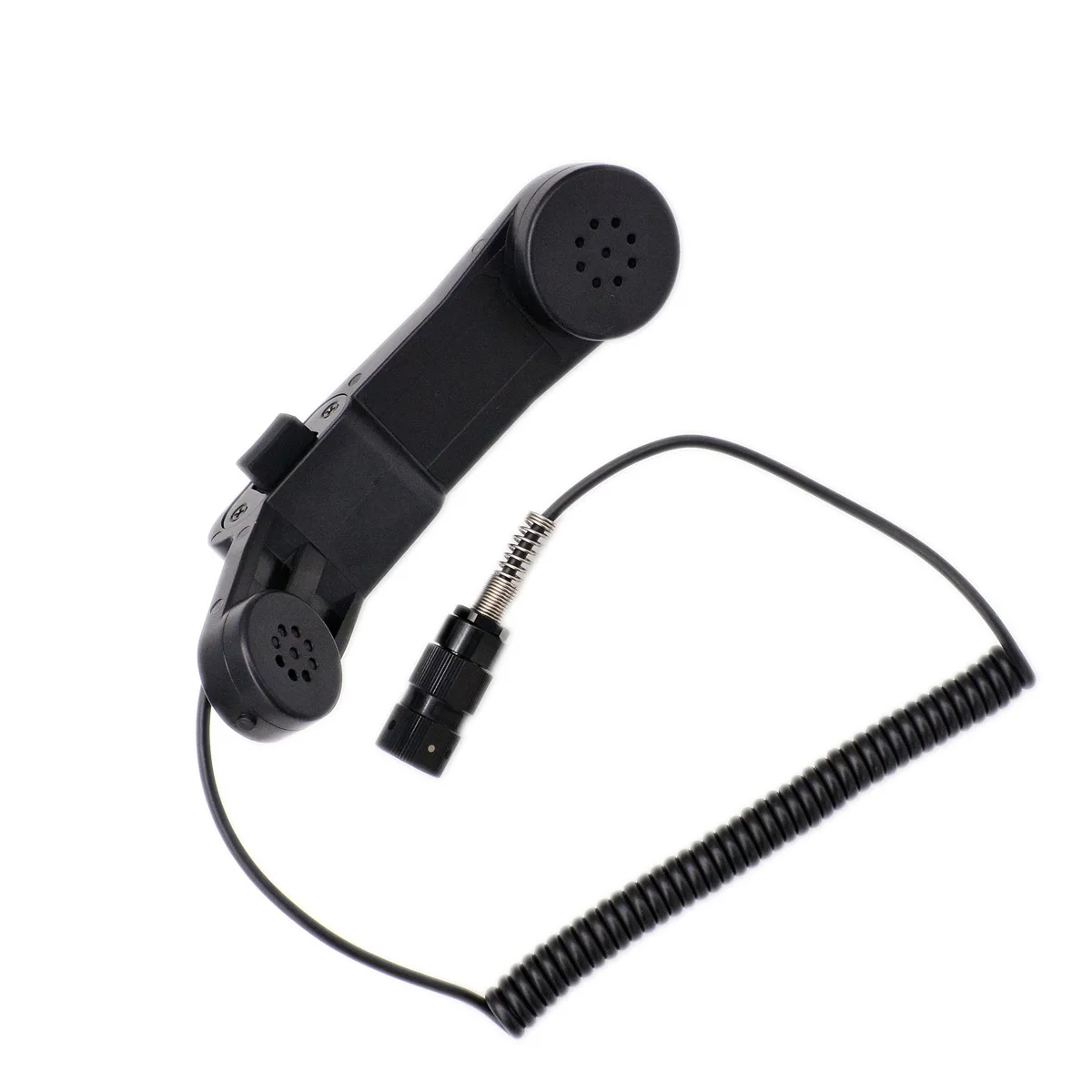 Tactical 6Pin H250 Handheld Speaker Microphone with PTT Compatible  AN/PRC 152  148 Virtual Model Harris Dummy Case