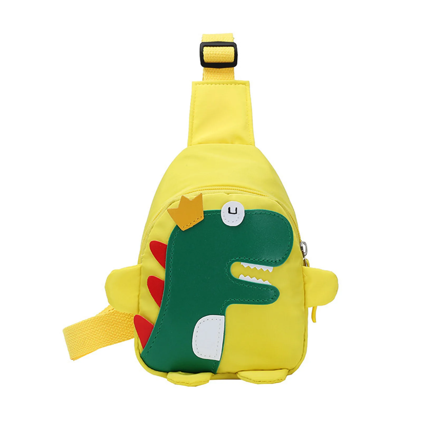 Children's Crossbody Bags Cute dinosaur print Chest Bag Adjustable Shoulder Strap Shoulder Bag Waterproof light Travel Bags Pack