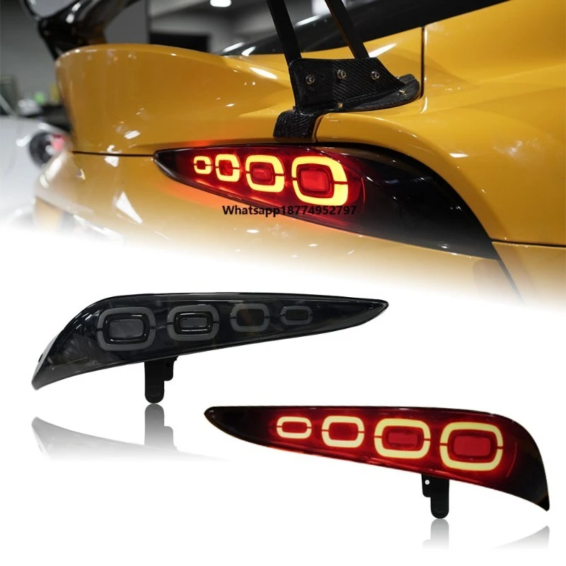 Modified Taillamp for  Supra A91 2021+ Car Rear Stop Brake Running Lamp LED Tail Lights Assembly