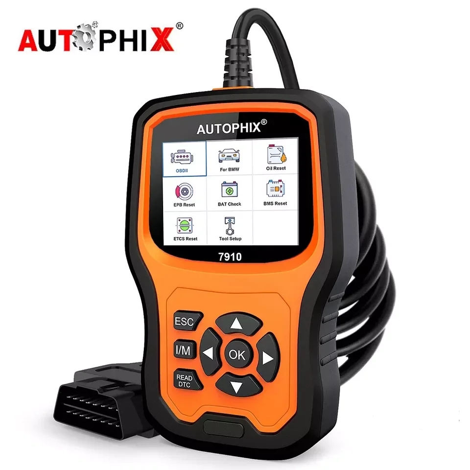 AUTOPHIX 7910 OBD2 All System Diagnostic Tool fit for BMW Code Reader OBD2 Scanner ABS SRS SAS EPB Reset Free Update