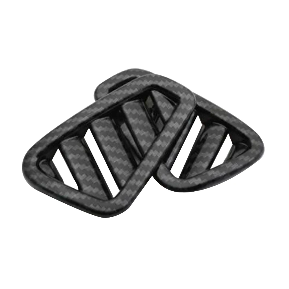Carbon Fiber Dashboard L&R Air Outlet Vent Trim for Benz W118 CLA 2020-2022 A-Class W177 2019-2022