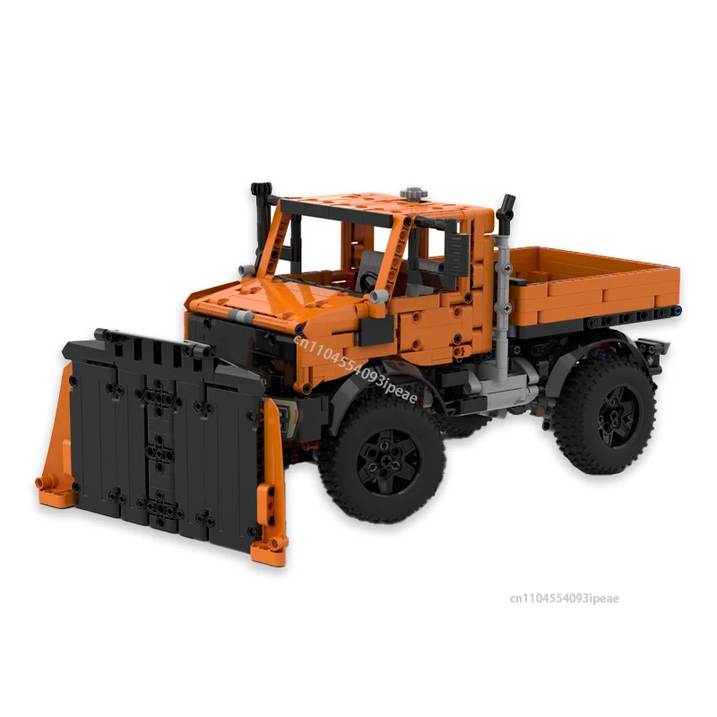 

【500+Sold】NEW Technical Unimog U1400 Snowplow Truck Building Blocks Model DIY Assemble Brick Toy For Kid Birthday Christmas Gift