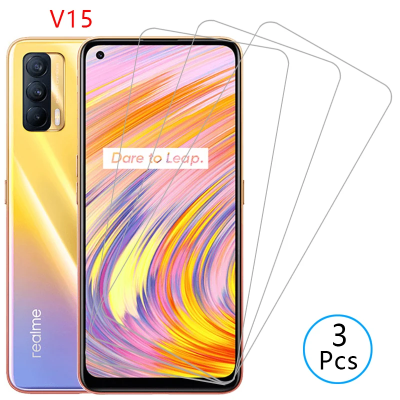 Защитное закаленное стекло для realme v15 5g, Защита экрана для realmev15 v 15 15 v, пленка для телефона, стекло 9h realmi relme real me reali