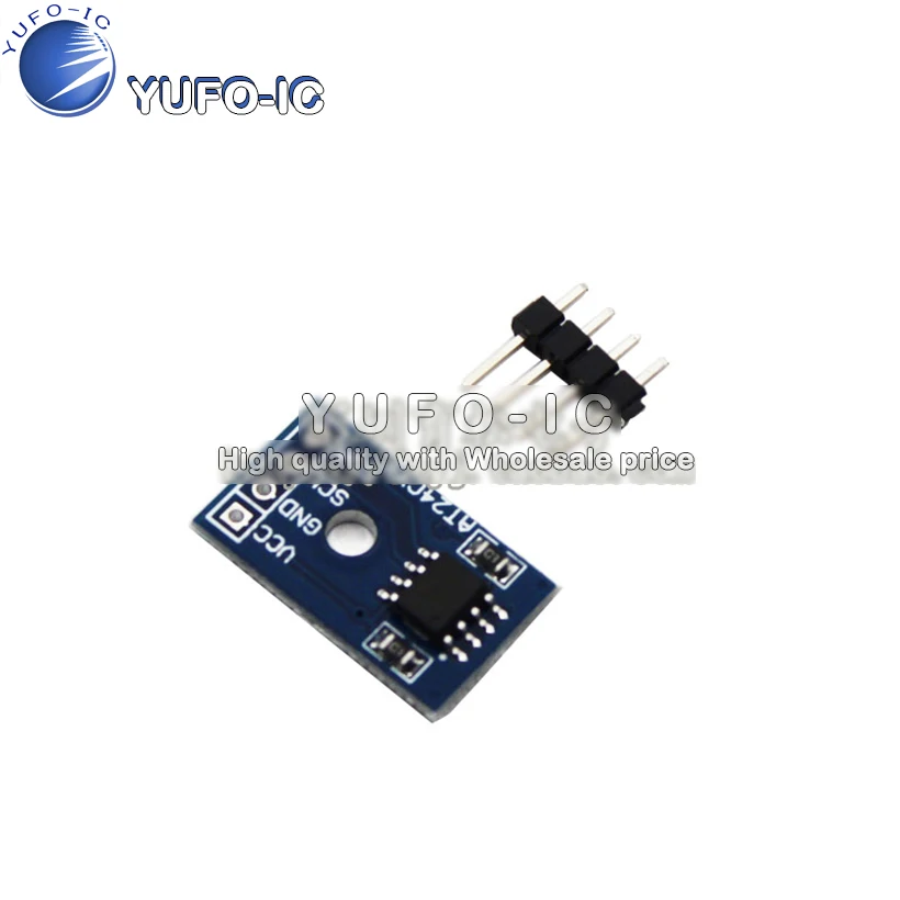 AT24C02 Module I2C Interface IIC EEPROM Storage Module Intelligent Trolley Blue Board