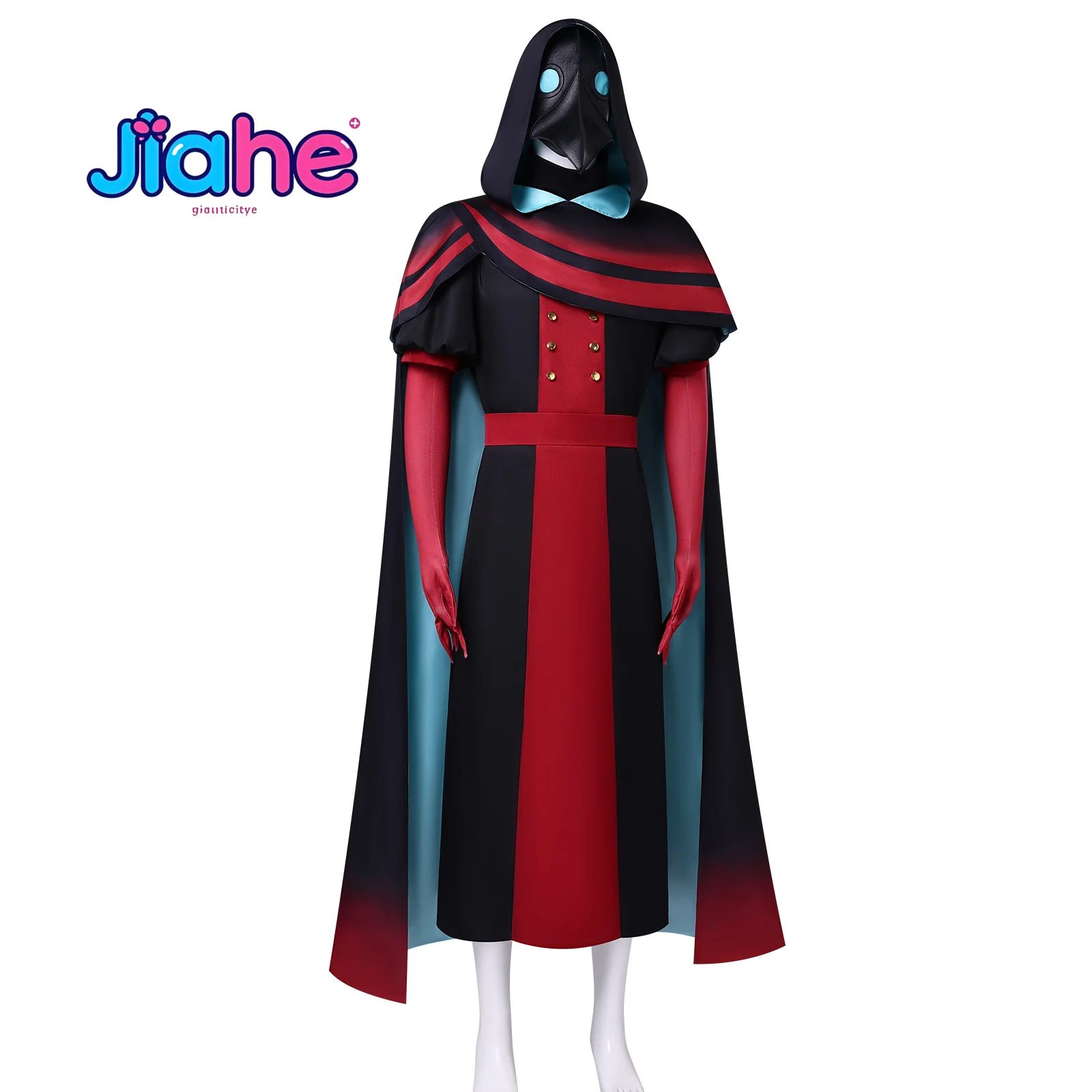 Disfraz de Cosplay de Doctor Big Brother Game Freak, Máscara de Joker, Uniforme de Payaso para Juego de Roles, Disfraz para Fiesta de Halloween y Carnaval para Hombre