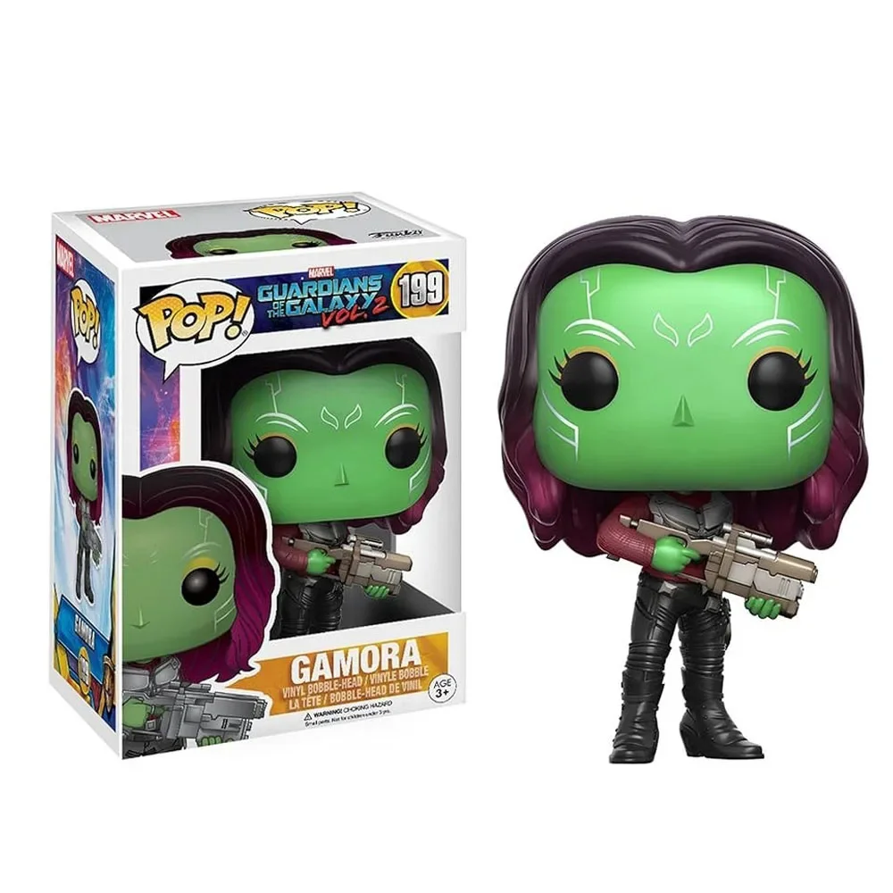 Disney Marvel's Movies Guardians Of Galaxy Rocket #201 Mantis #204 Gamora #199 funkopops Action Figure Toys Vinyl Dolls Gifts