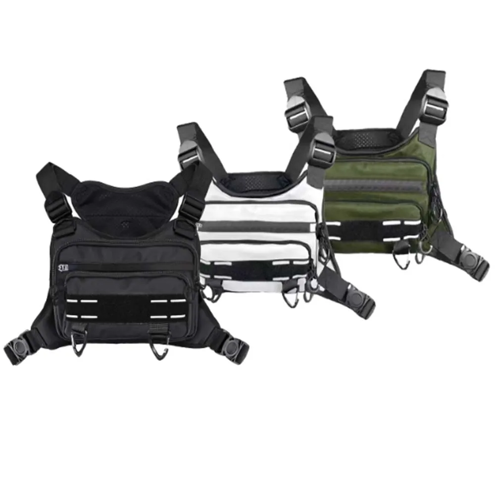 Bolsa de pecho táctica unisex ligera para correr y deporte exterior - imagen 2