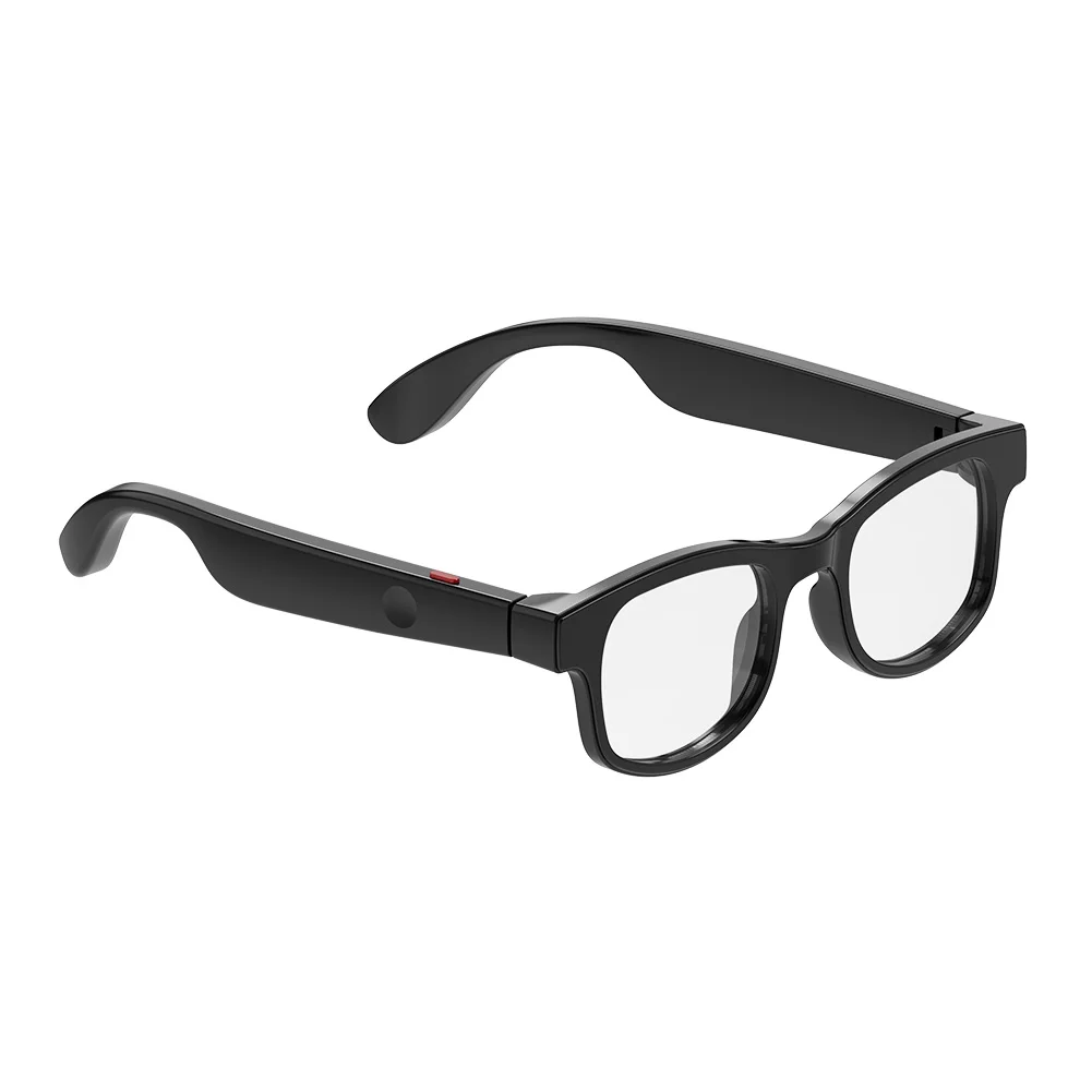 AI Translation Smart Glasses Built-in Mic & Speakers BT Glasses for Office Driving Cycling Outdoor Sports