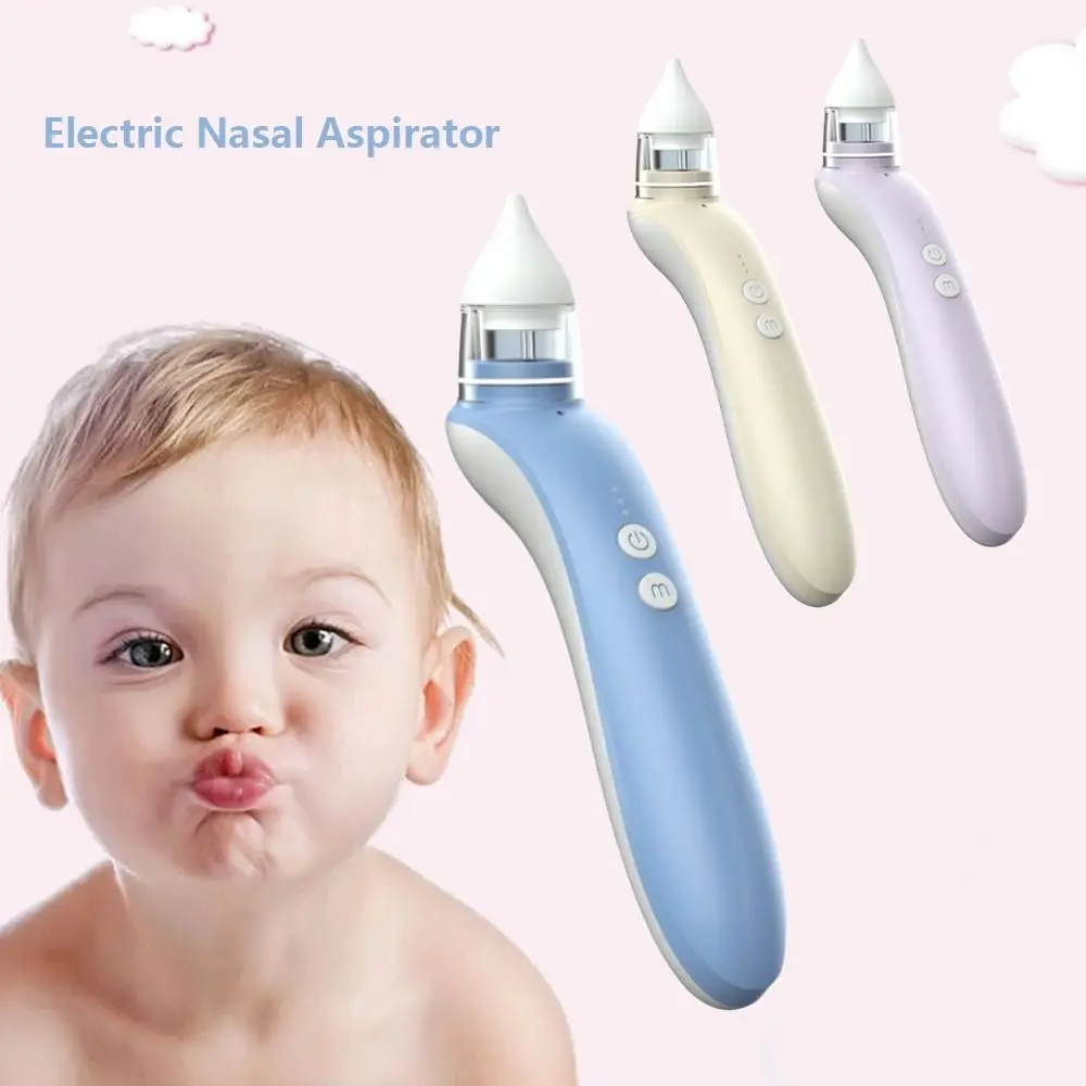 Electric Electric Baby Nasal Aspirator Portable Deep Cleaning Infant Nose Cleaner Suction Function Relieve Nasal Congestion