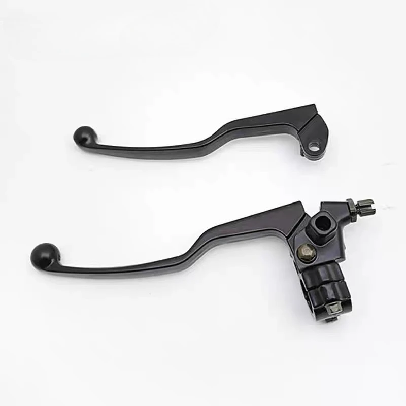 

Motorcycle left hand handle clutch mirror seat horn