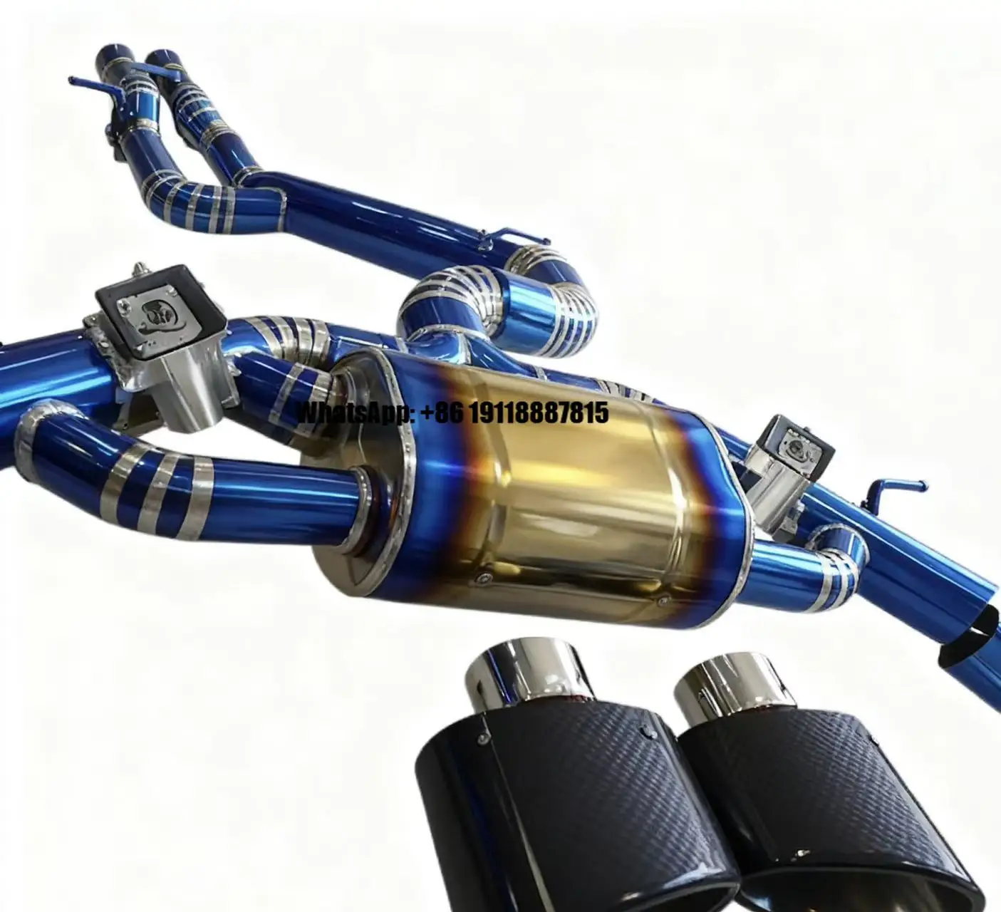 VSS Titanium Full Exhaust for Audi 8Y TTRS 2.5T Front Pipes& Valvetronic Exhaust Catback with Remote Control
