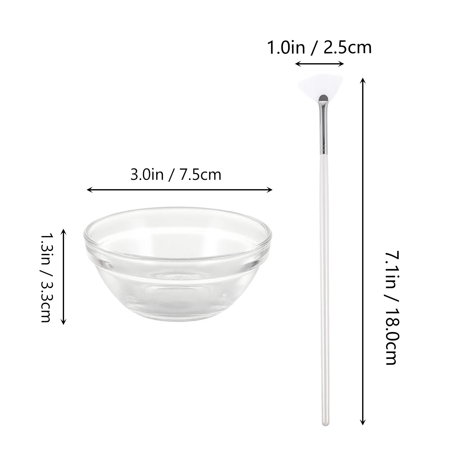 1 Juego de cepillo de ácido de fruta, aplicador para mascarilla Facial, máscara para dormir de barro, herramienta de belleza, tratamiento de la piel, cepillo Facial