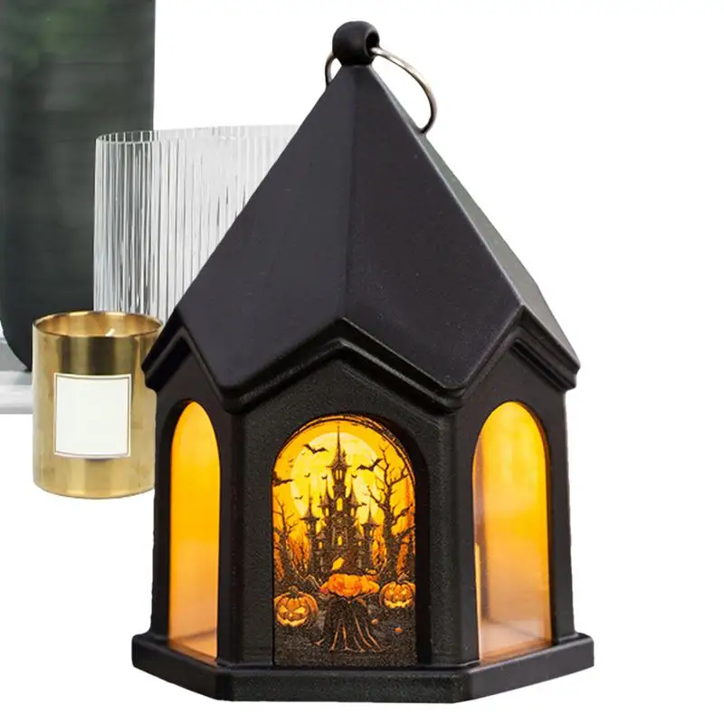 

Creative Led Lantern For Halloween Atmosphere Decoration Halloween Night Lights Wind Lamp Halloween Lanterns For Indoor Outdoor