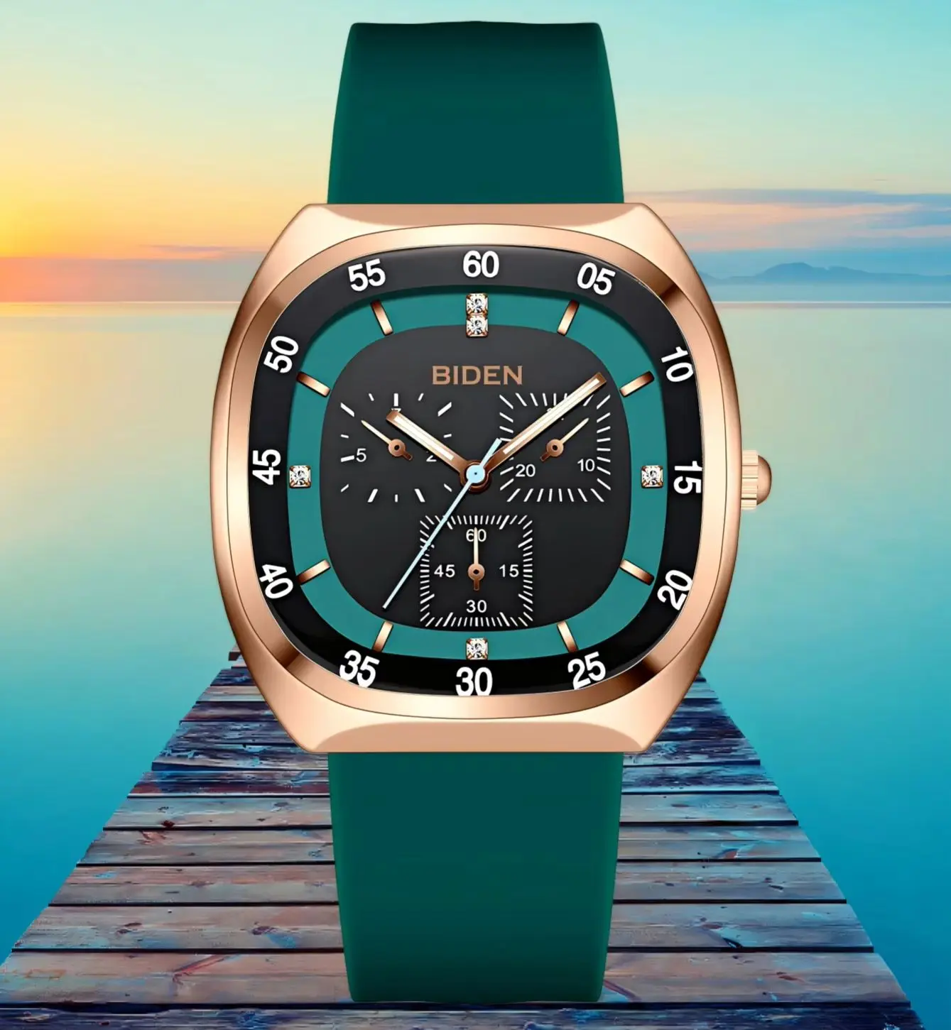 biden-ファッションスタイル-レディース腕時計-カジュアル-シリコンバンド-レディース-アナログ-クォーツ腕時計-女の子用-時計-新規かつニッチ