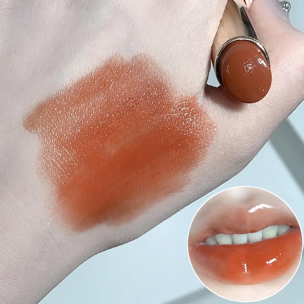 Seidig glänzender Lippenstift Gege Bear Pump Lips Moisture Water Bomb Bequemer, ultrascharfer, antihaftbeschichteter Lippenbalsam