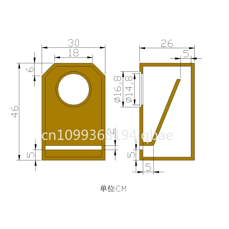 A pair Lii Song 8-inch 8 ohms full-range HiFi speaker fast-8, home speaker, DIY speaker unit. in stock view 4