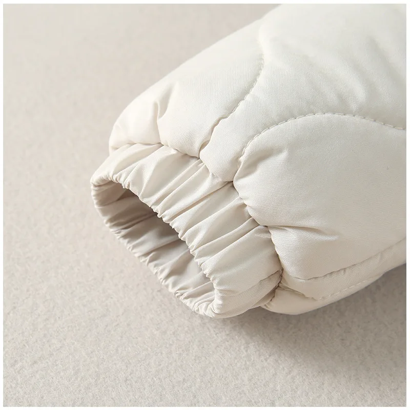 Neuer süßer Baby-Winteroverall mit Bärenohren und Kapuze, Kälteschutz-Skibekleidung, verdickte Baumwolle und Samt-Innenseite, Neugeborenen-Jumpsuit 0-2 Jahre – Detail 39