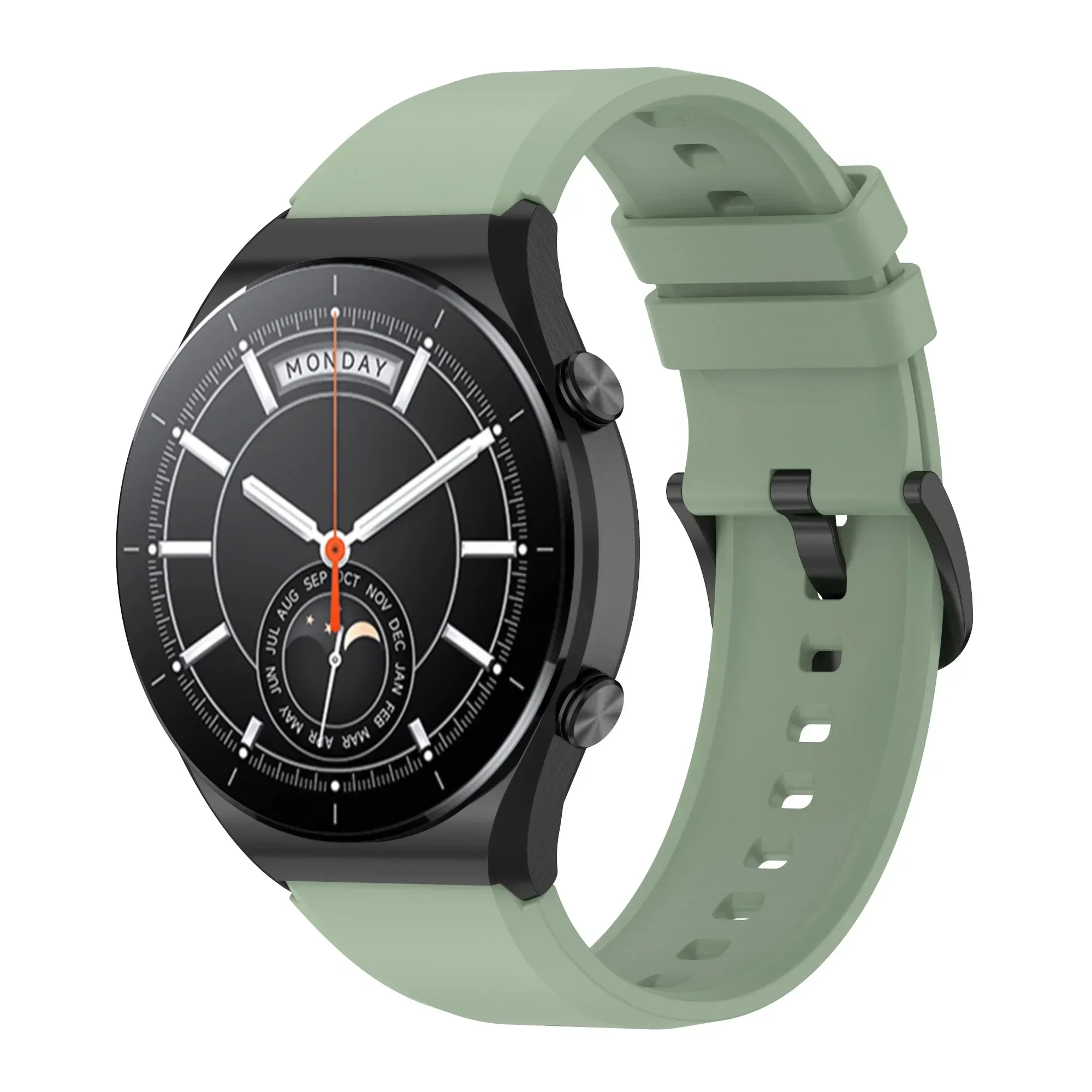 Pulseira para xiaomi relógio s1 ativo/cor 2 pulseira de relógio para garmin venu 2/vivoactive4 para amazfit gtr 3 pro silicone correa